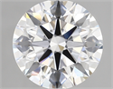 Del inventario de diamantes de laboratorio, 3.34 quilates, Redondo , Color D, claridad vs1 y certificado IGI