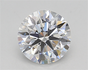 Picture of Lab Created Diamond 1.10 Carats, Round with Excellent Cut, D Color, VS2 Clarity and Certified by GIA