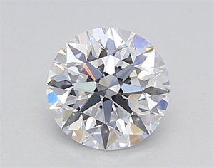 Picture of Lab Created Diamond 0.71 Carats, Round with Excellent Cut, D Color, VS1 Clarity and Certified by IGI