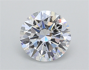 Picture of Lab Created Diamond 0.70 Carats, Round with Excellent Cut, D Color, VS1 Clarity and Certified by IGI