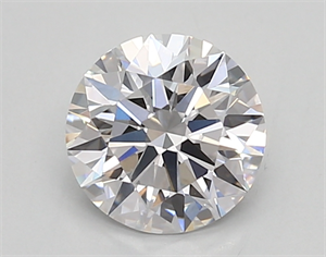 Picture of Lab Created Diamond 0.95 Carats, Round with ideal Cut, D Color, vvs2 Clarity and Certified by IGI