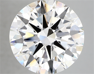 Picture of Lab Created Diamond 10.02 Carats, Round with excellent Cut, F Color, vvs2 Clarity and Certified by IGI