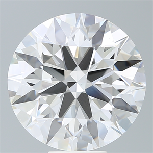 Picture of Lab Created Diamond 10.61 Carats, Round with Ideal Cut, G Color, VS1 Clarity and Certified by IGI