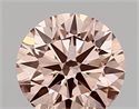 Del inventario de diamantes de laboratorio, 1.18 quilates, Redondo , Color INTENSE  PINK, claridad vvs2 y certificado IGI