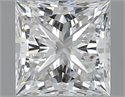 1.50 Carats, Princess G Color, VS2 Clarity and Certified by GIA