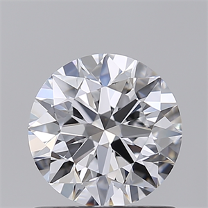 Picture of Lab Created Diamond 1.01 Carats, Round with Ideal Cut, D Color, VS1 Clarity and Certified by IGI