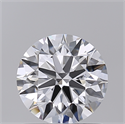 Lab Created Diamond 1.02 Carats, Round with Ideal Cut, E Color, VVS2 Clarity and Certified by IGI