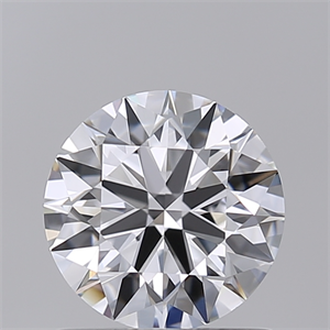 Picture of Lab Created Diamond 1.02 Carats, Round with Ideal Cut, E Color, VVS2 Clarity and Certified by IGI