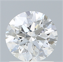 Lab Created Diamond 1.21 Carats, Round with Excellent Cut, D Color, VVS2 Clarity and Certified by IGI