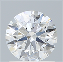 Lab Created Diamond 1.09 Carats, Round with Excellent Cut, D Color, VS1 Clarity and Certified by IGI