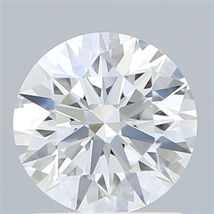 Picture of Lab Created Diamond 1.32 Carats, Round with Ideal Cut, E Color, VVS2 Clarity and Certified by IGI