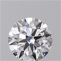 Lab Created Diamond 1.01 Carats, Round with Excellent Cut, D Color, VS1 Clarity and Certified by IGI