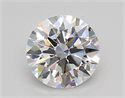 Del inventario de diamantes de laboratorio, 1.10 quilates, Redondo , Color E, claridad VVS2 y certificado IGI