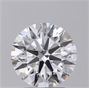 Del inventario de diamantes de laboratorio, 2.56 quilates, Redondo , Color E, claridad VS1 y certificado GIA