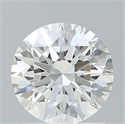 Lab Created Diamond 1.32 Carats, Round with Excellent Cut, E Color, VVS2 Clarity and Certified by IGI