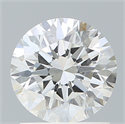 Lab Created Diamond 1.27 Carats, Round with Excellent Cut, E Color, VVS2 Clarity and Certified by IGI