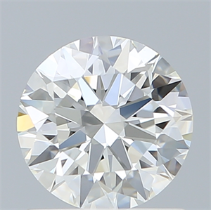 Picture of Lab Created Diamond 1.09 Carats, Round with Excellent Cut, F Color, VVS2 Clarity and Certified by IGI