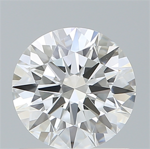 Picture of Lab Created Diamond 1.01 Carats, Round with Ideal Cut, E Color, VVS2 Clarity and Certified by IGI