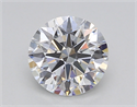 Del inventario de diamantes de laboratorio, 1.03 quilates, Redondo , Color D, claridad VVS2 y certificado IGI