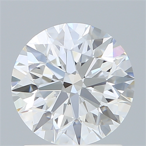 Picture of Lab Created Diamond 1.48 Carats, Round with Excellent Cut, D Color, VVS2 Clarity and Certified by IGI