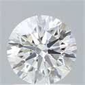 Del inventario de diamantes de laboratorio, 1.29 quilates, Redondo , Color E, claridad VVS2 y certificado IGI