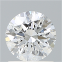 Del inventario de diamantes de laboratorio, 1.09 quilates, Redondo , Color E, claridad VVS2 y certificado IGI