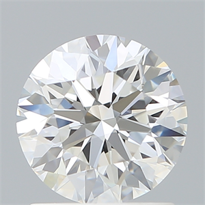 Picture of Lab Created Diamond 1.35 Carats, Round with Excellent Cut, E Color, VVS2 Clarity and Certified by IGI