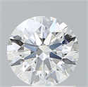 Del inventario de diamantes de laboratorio, 1.09 quilates, Redondo , Color E, claridad VVS2 y certificado IGI