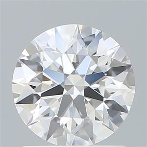 Picture of Lab Created Diamond 1.32 Carats, Round with Ideal Cut, E Color, VVS2 Clarity and Certified by IGI
