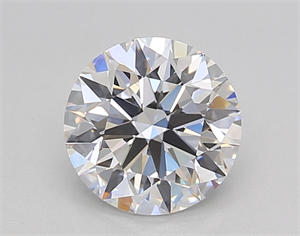 Picture of Lab Created Diamond 1.21 Carats, Round with Excellent Cut, D Color, VVS2 Clarity and Certified by GIA
