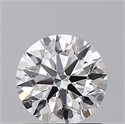 Lab Created Diamond 1.02 Carats, Round with Excellent Cut, E Color, VVS2 Clarity and Certified by GIA