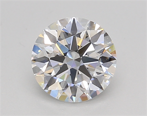Picture of Lab Created Diamond 1.02 Carats, Round with Excellent Cut, D Color, VVS2 Clarity and Certified by GIA