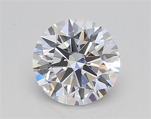 Picture of Lab Created Diamond 1.02 Carats, Round with Excellent Cut, D Color, VVS2 Clarity and Certified by GIA