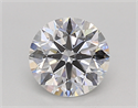 Del inventario de diamantes de laboratorio, 1.09 quilates, Redondo , Color E, claridad VS1 y certificado GIA