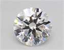 Del inventario de diamantes de laboratorio, 1.21 quilates, Redondo , Color D, claridad VVS2 y certificado GIA