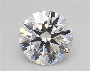 Picture of Lab Created Diamond 1.21 Carats, Round with Excellent Cut, D Color, VVS2 Clarity and Certified by GIA