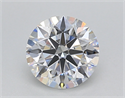 Del inventario de diamantes de laboratorio, 1.09 quilates, Redondo , Color E, claridad VVS1 y certificado GIA