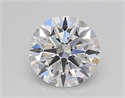 Del inventario de diamantes de laboratorio, 1.03 quilates, Redondo , Color E, claridad VVS1 y certificado GIA