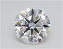 Lab Created Diamond 1.02 Carats, Round with Excellent Cut, E Color, VVS2 Clarity and Certified by GIA