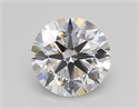 Lab Created Diamond 1.02 Carats, Round with Excellent Cut, E Color, VVS2 Clarity and Certified by GIA