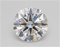 Lab Created Diamond 1.02 Carats, Round with Excellent Cut, E Color, VVS2 Clarity and Certified by GIA