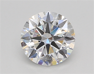 Picture of Lab Created Diamond 1.02 Carats, Round with Excellent Cut, E Color, VVS2 Clarity and Certified by GIA