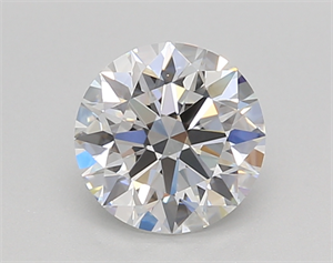 Picture of Lab Created Diamond 1.02 Carats, Round with Excellent Cut, E Color, VVS2 Clarity and Certified by GIA