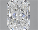 3.02 Carats, Radiant G Color, SI1 Clarity and Certified by GIA