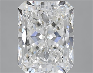 Picture of 3.02 Carats, Radiant G Color, SI1 Clarity and Certified by GIA