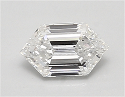 Picture of Lab Created Diamond 0.91 Carats, HEXAGON with  Cut, D Color, vvs1 Clarity and Certified by IGI