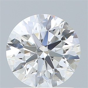 Picture of Lab Created Diamond 1.39 Carats, Round with Excellent Cut, E Color, VVS2 Clarity and Certified by IGI