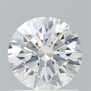 Picture of Lab Created Diamond 1.09 Carats, Round with Ideal Cut, E Color, VVS2 Clarity and Certified by IGI