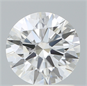 Del inventario de diamantes de laboratorio, 1.29 quilates, Redondo , Color E, claridad VVS2 y certificado IGI