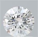 Del inventario de diamantes de laboratorio, 1.05 quilates, Redondo , Color E, claridad VVS2 y certificado IGI